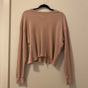 Brandy Melville thermal long sleeve top